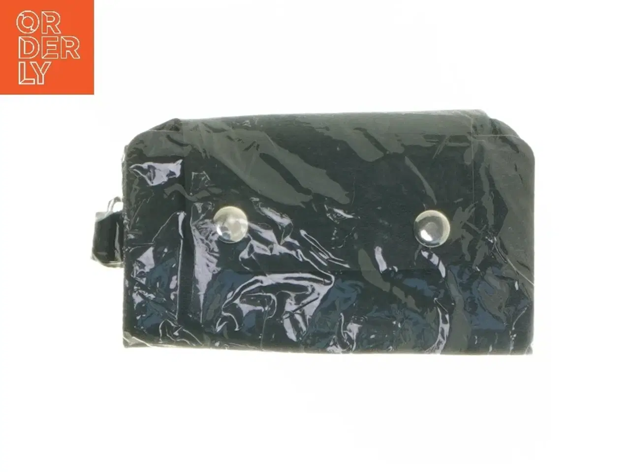 Billede 2 - Sort pung med knapper (str. 11x6 cm)