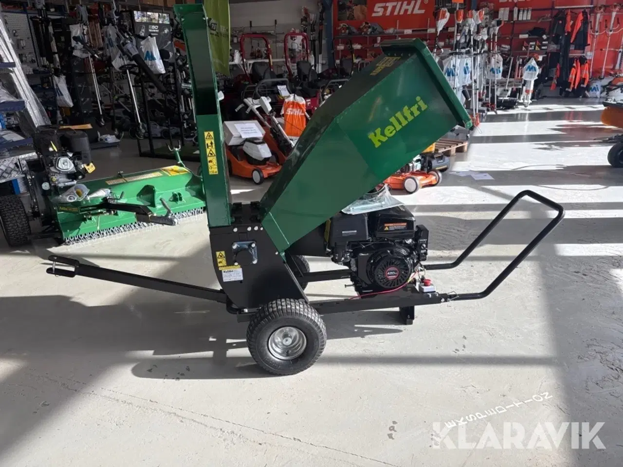 Billede 4 - Flishugger Kellfri Chipper shredder 13-WC08E