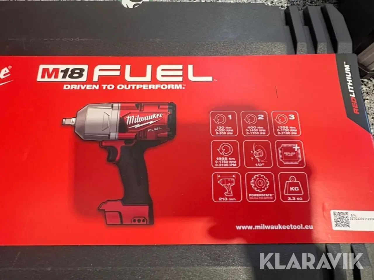 Billede 3 - Slagnøgle Milwaukee M18 FHIWF12