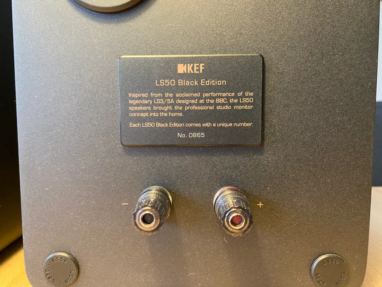 Billede 3 - KEF LS50 stander/reol højttaler