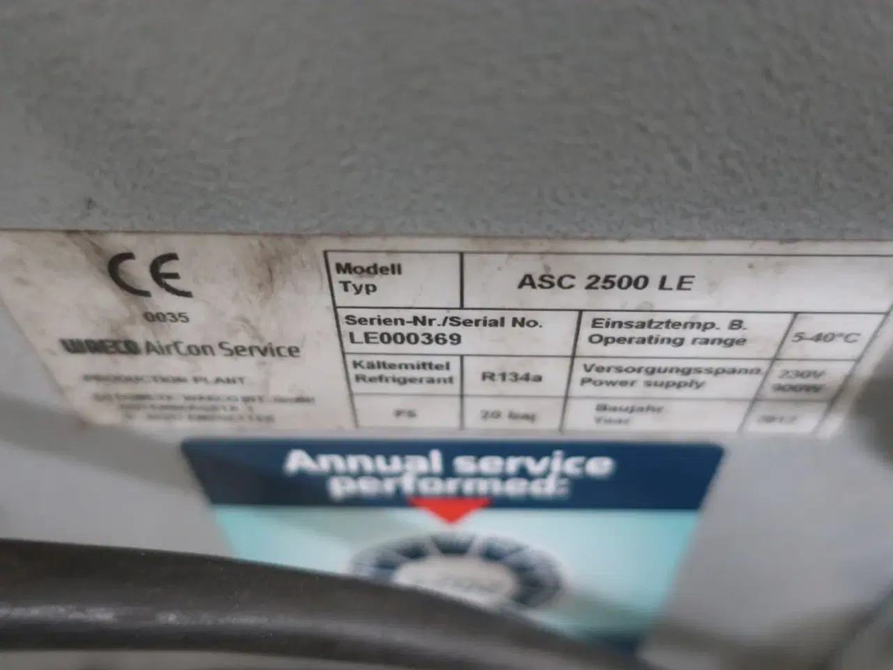 Billede 4 - Klimaservicestation WAECO ASC 2500 LE