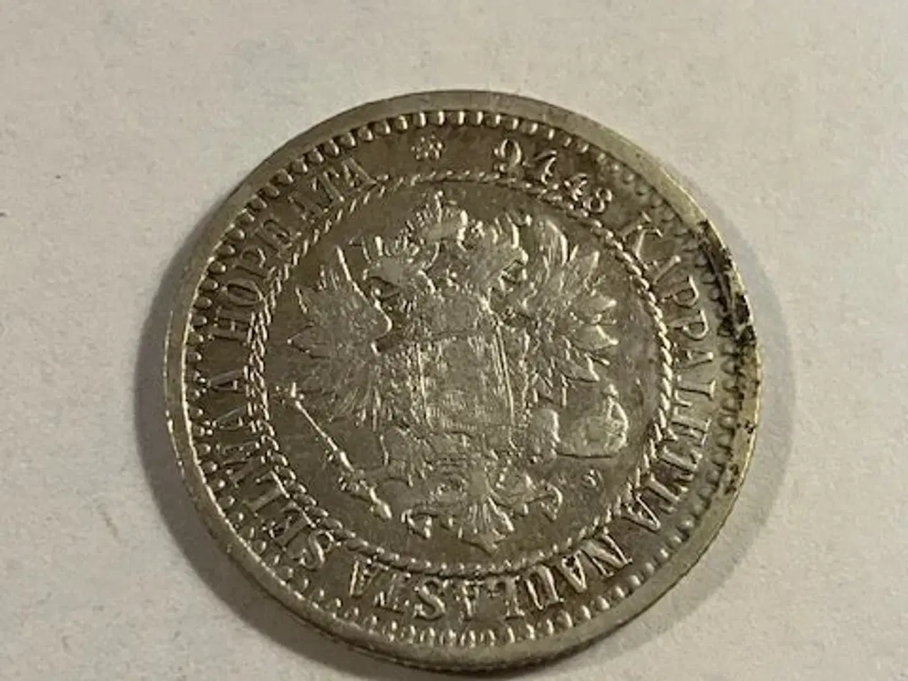 Billede 2 - 1 Markka 1866 Finland