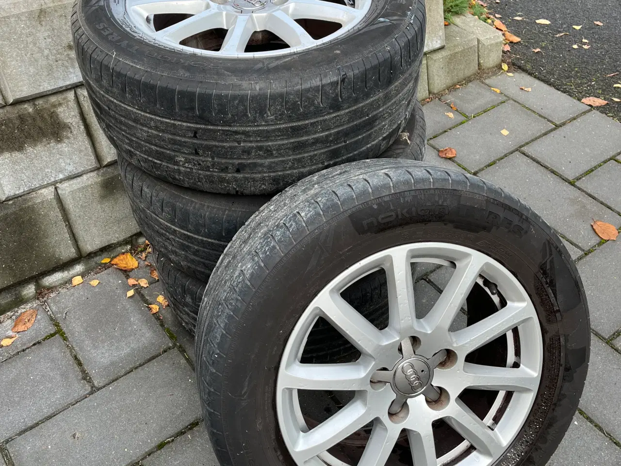 Billede 1 - Originale Audi Alufælge