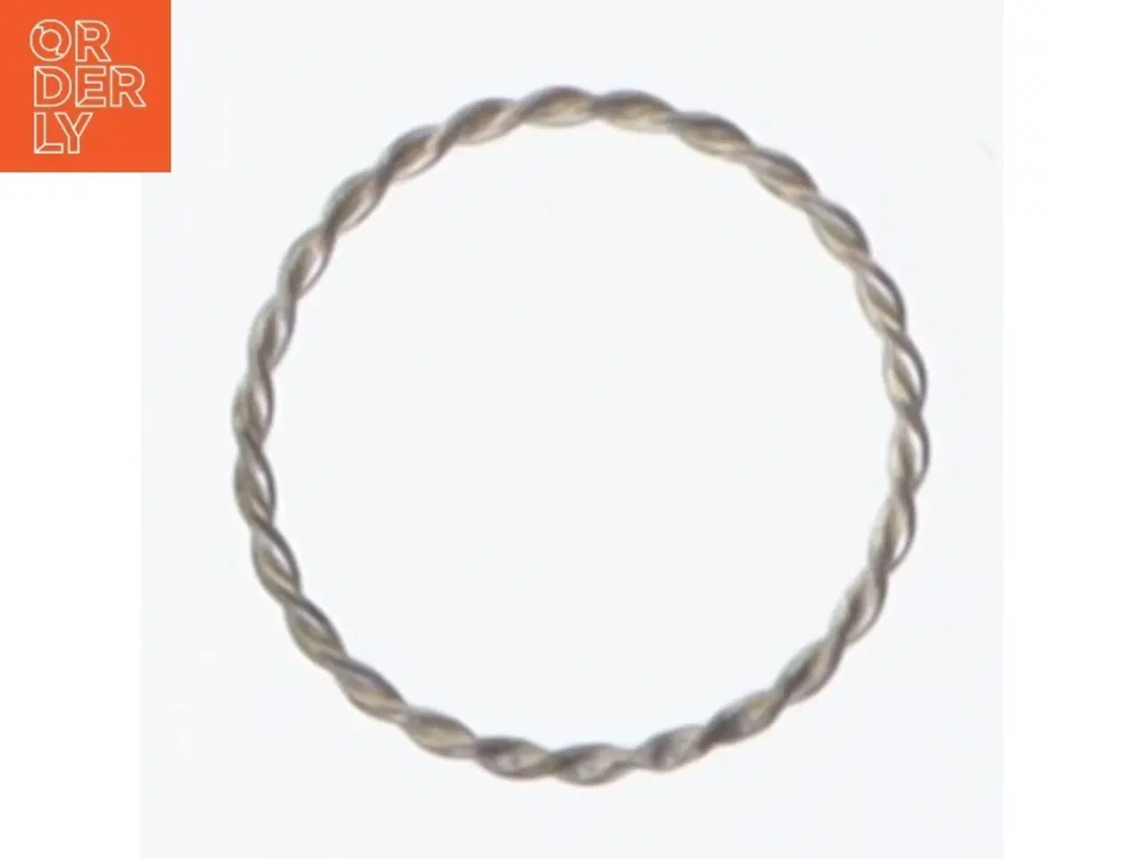 Billede 2 - Twisted sølvring (str. 54 mm)
