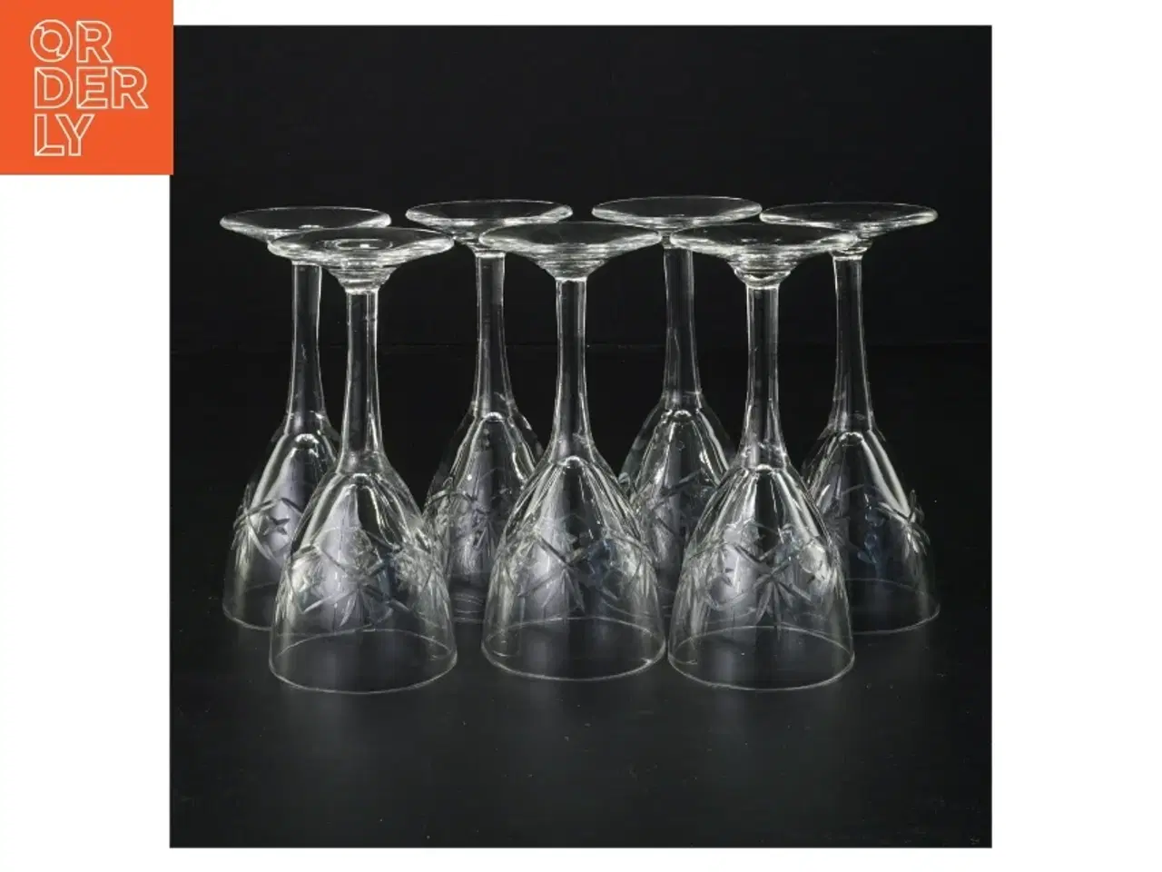 Billede 2 - 6 Krystal rødvinsglas (str. 12 x 5 og en halv cm)