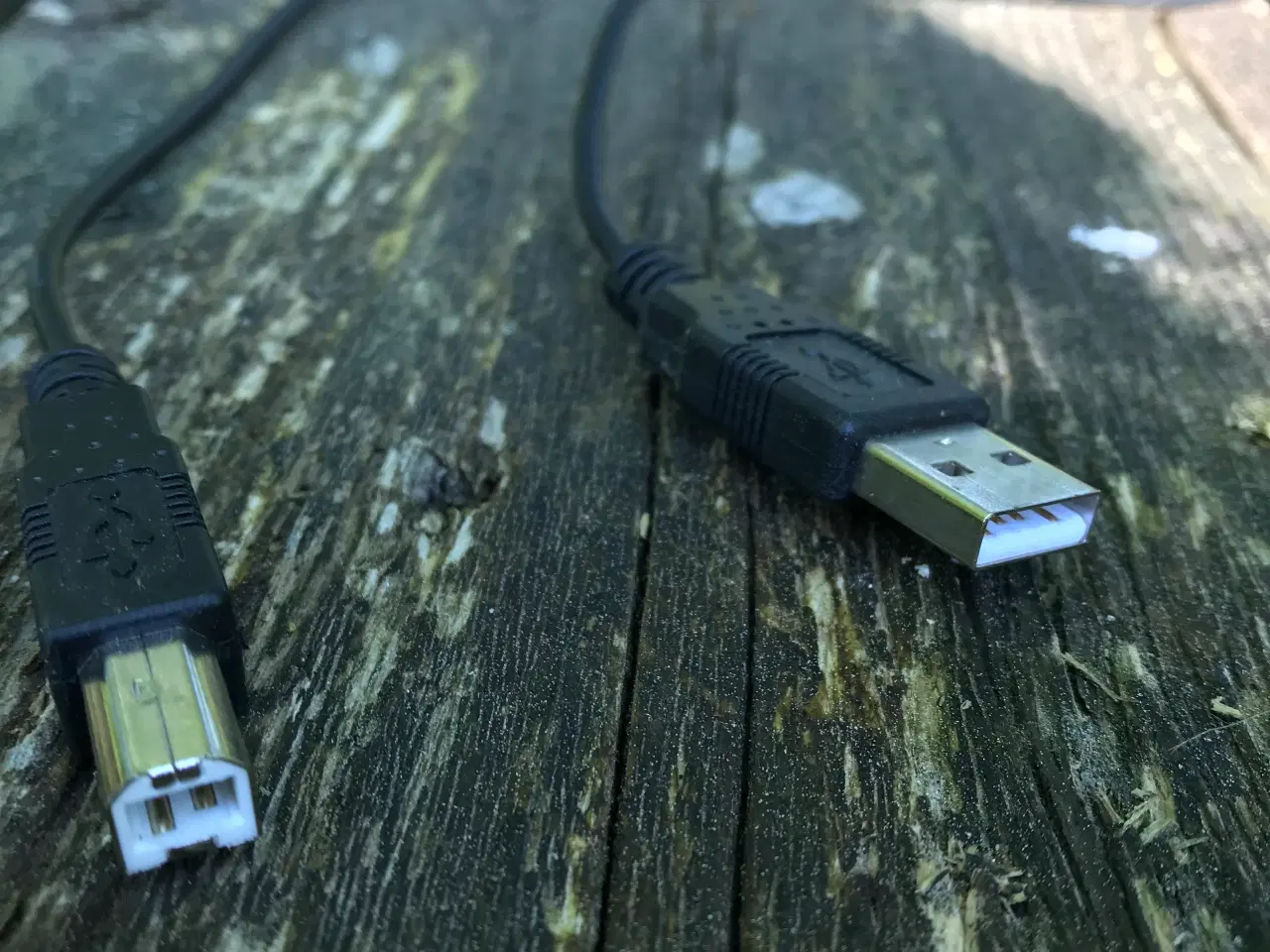 Billede 2 - Kabler, USB kabel 2.0 USB-A han / USB-B han 0,75m