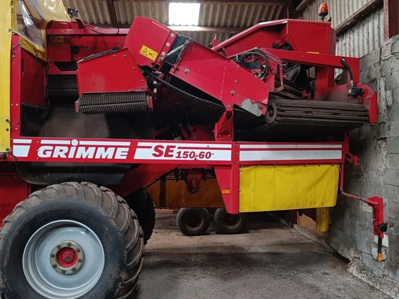 Billede 4 - Grimme SE 150-60 Grimme SE 150-60, med hjultræk og med 1700 mm indføring.