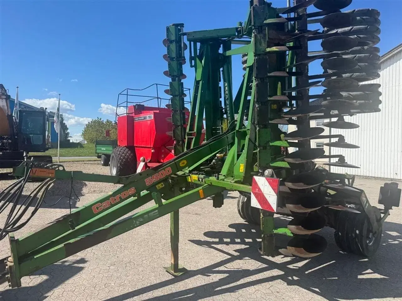 Billede 11 - Amazone Catros 5500, Bugseret