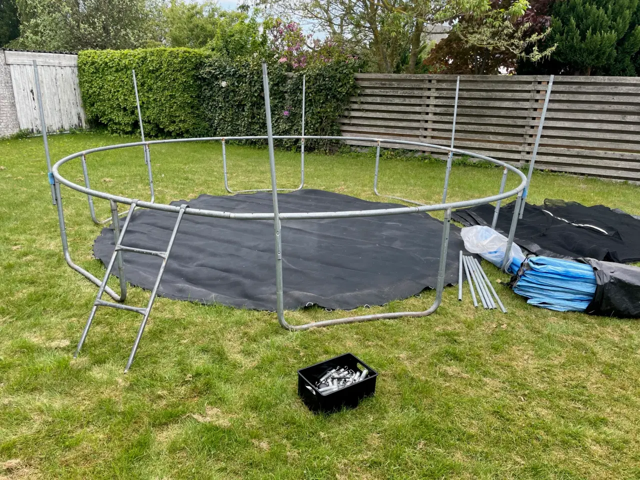 Billede 2 - Trampolin, 3,6 m brugt