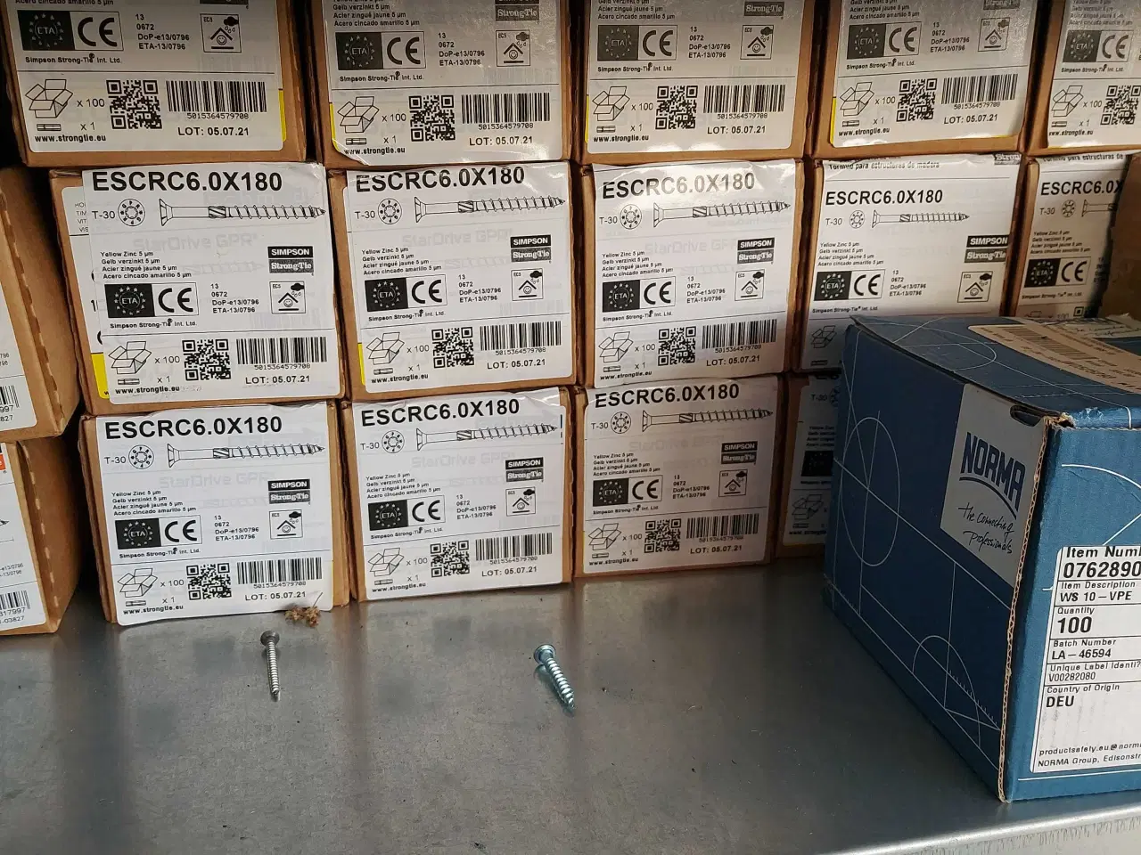 Billede 3 - Konstruktions skruer, flere størrelser