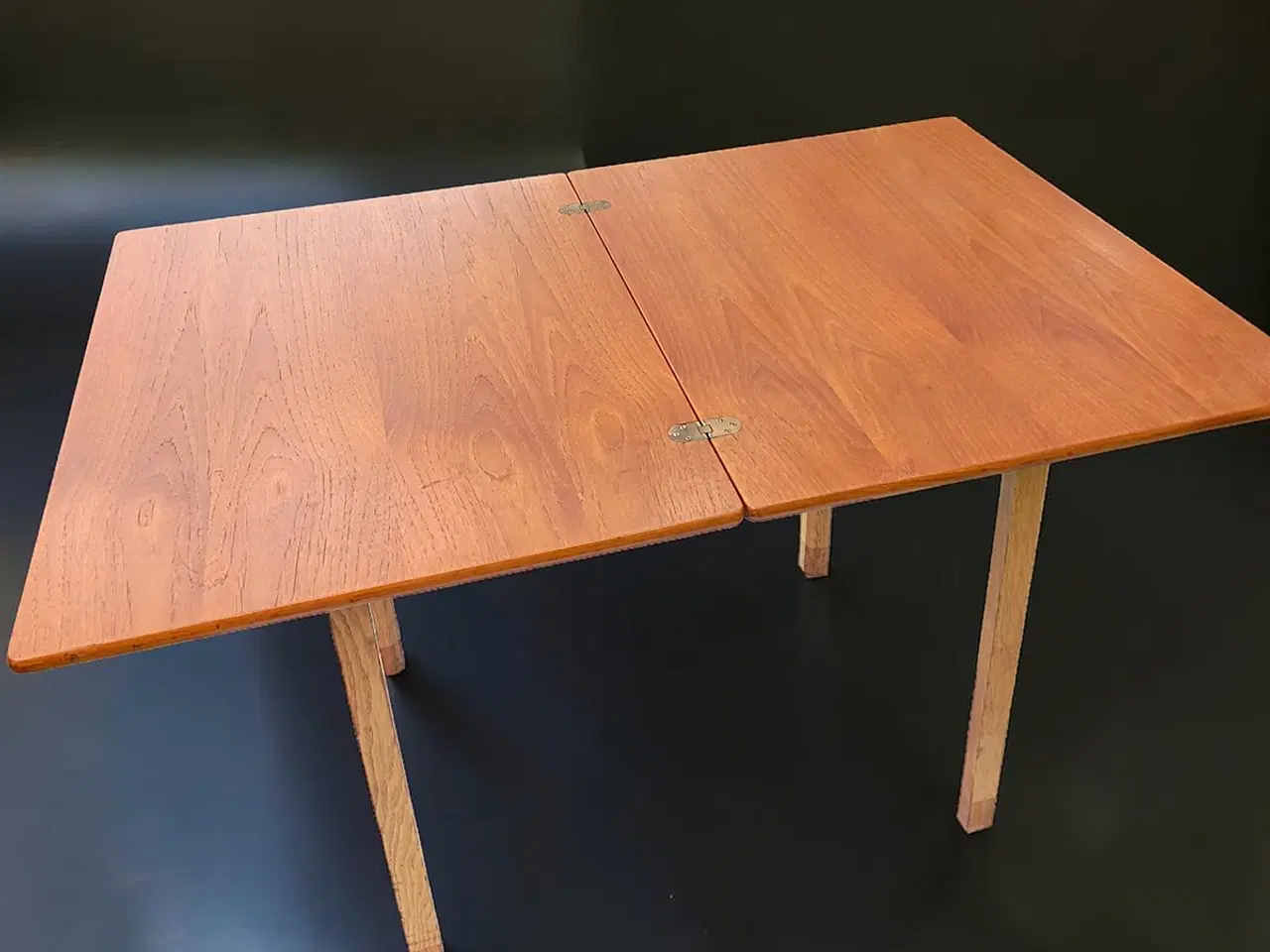 Billede 9 - Multifunktionsbord i teak/eg – foldbart