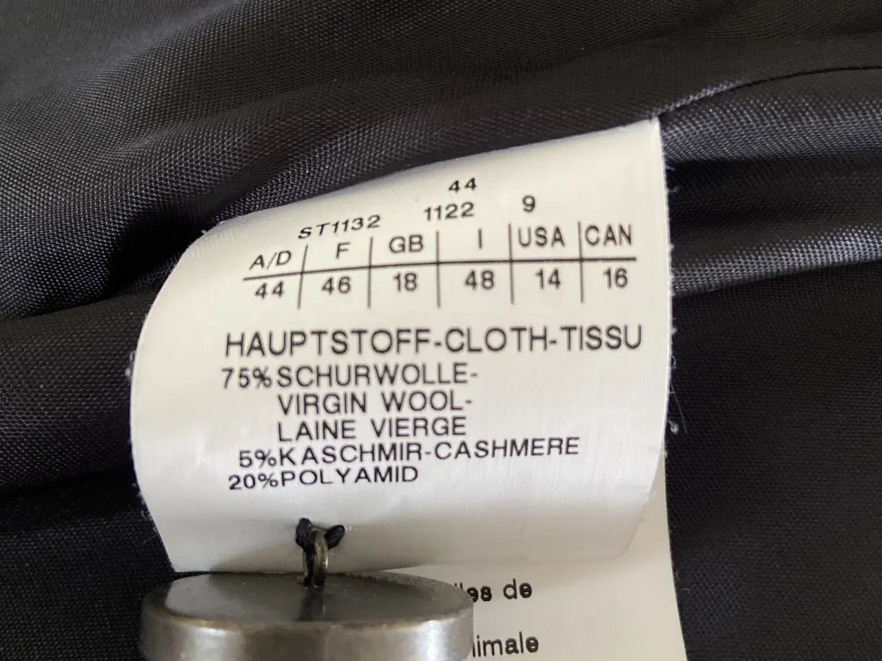 Billede 14 - Ny Steinbock uldfrakke med aftagelig pelskrave.