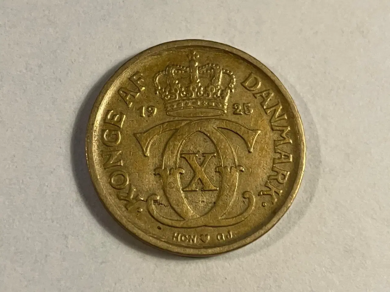 Billede 1 - 1/2 krone 1925 Danmark