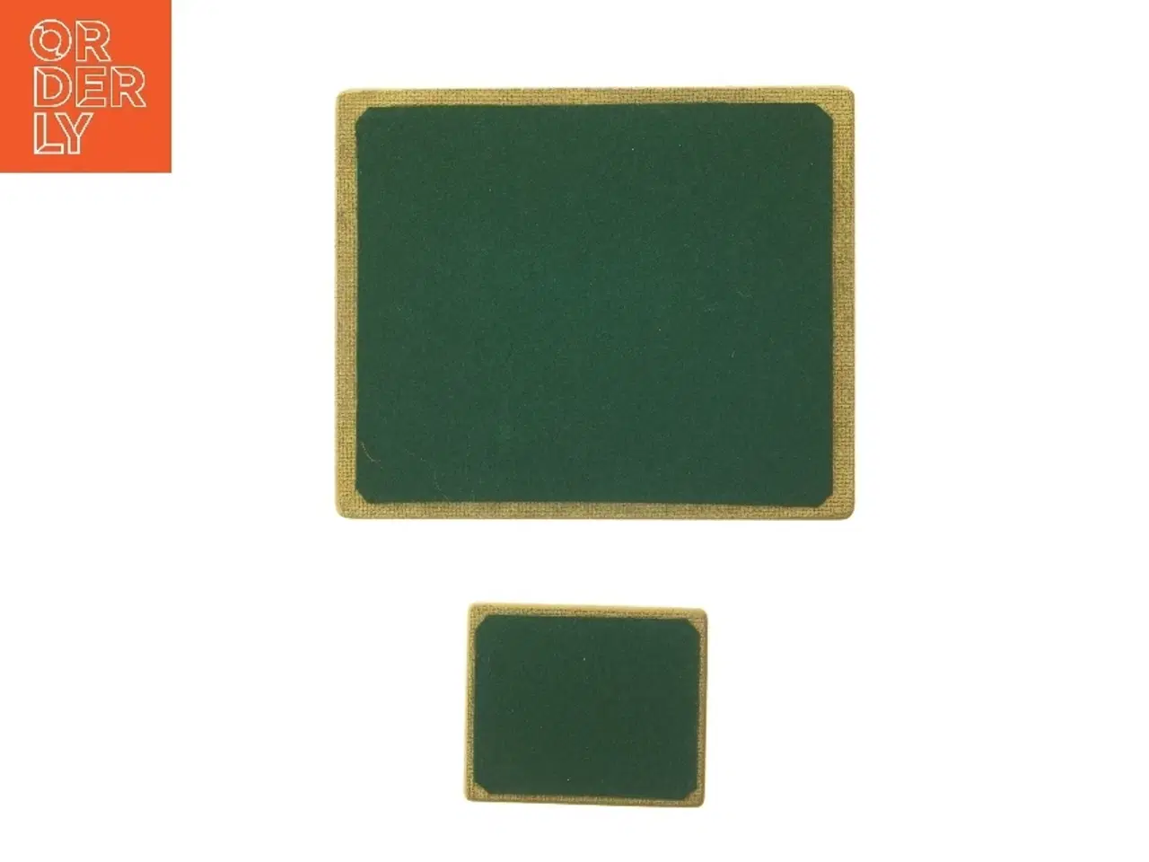 Billede 4 - Vintage bordskånere (str. 19,5x23,5 og 9x11 cm)