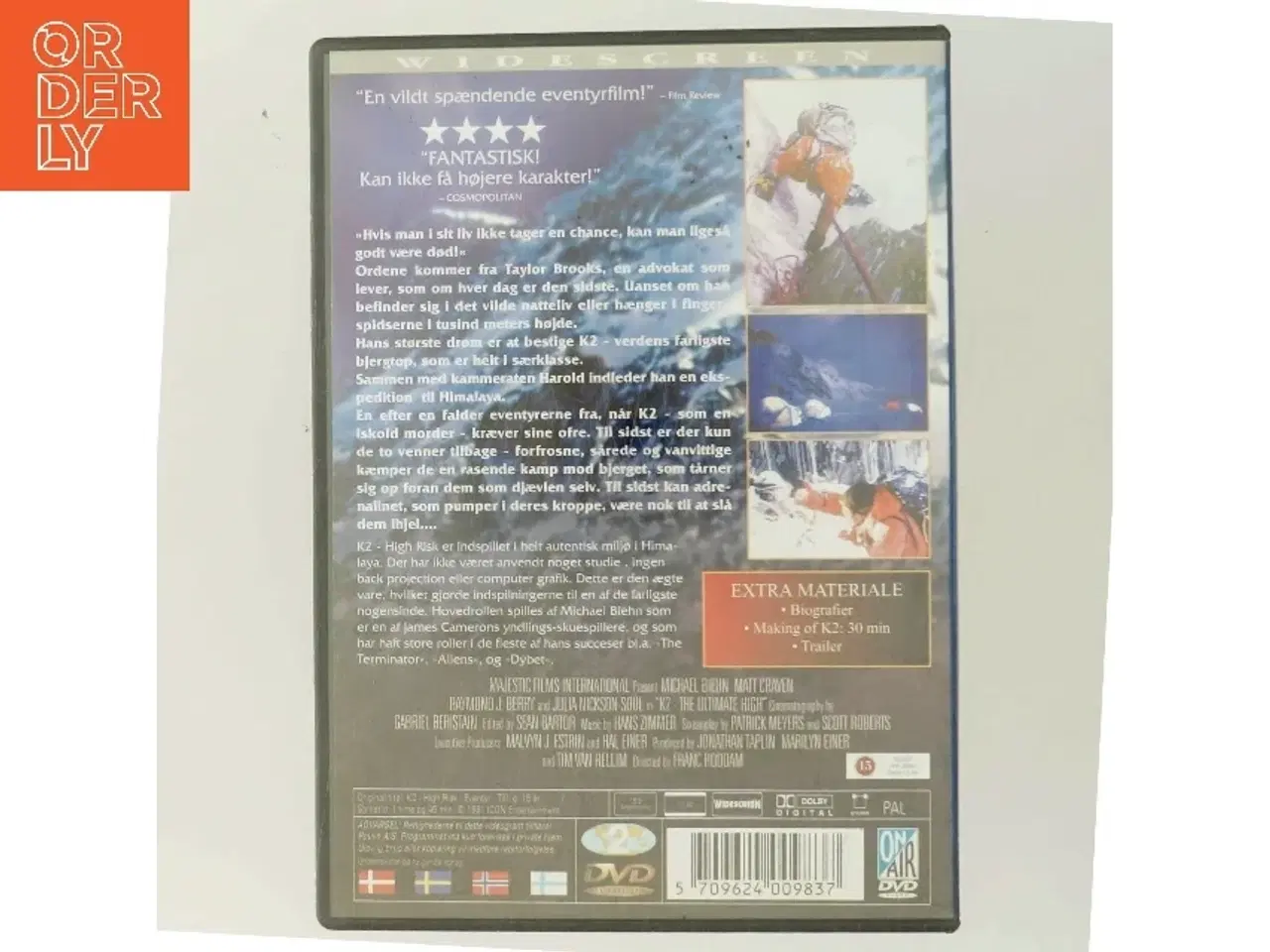 Billede 3 - K2 High Risk med Michael Biehn (DVD)