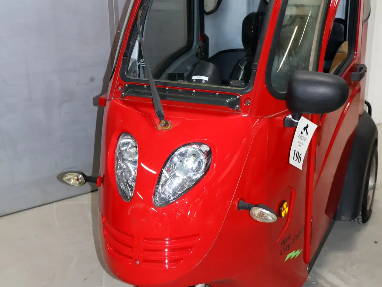 Billede 2 -  Fønix kabinescooter, model city-cabino2 årg 2019,