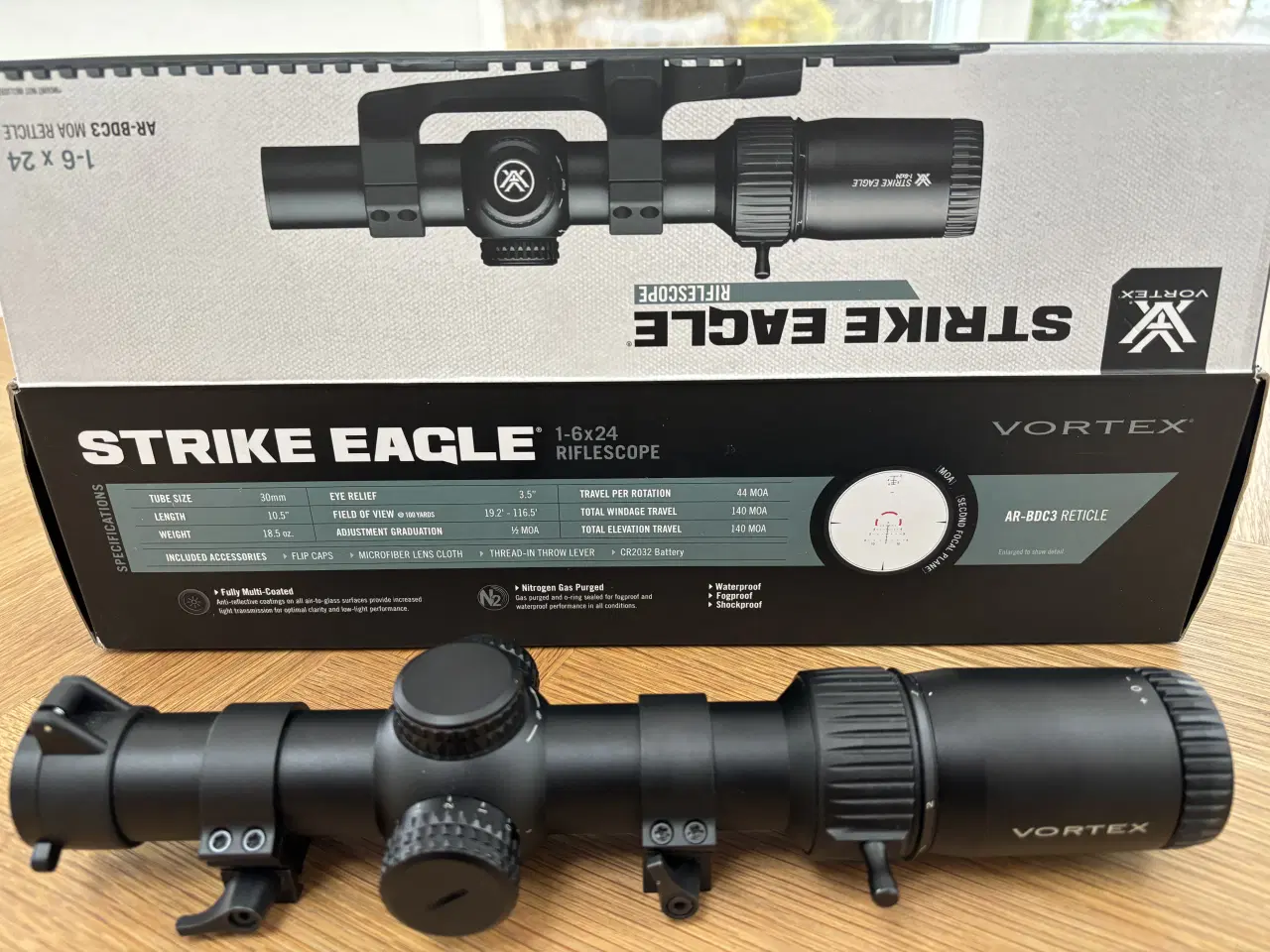 Billede 2 - Vortex 1-6x24 m. lys