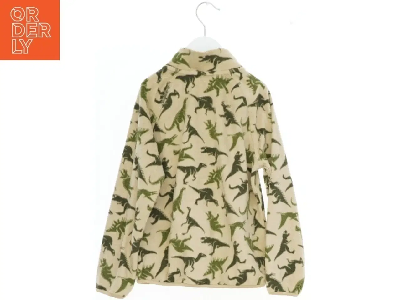 Billede 2 - Fleecejakke med dinosaurprint fra H&M (str. 128)