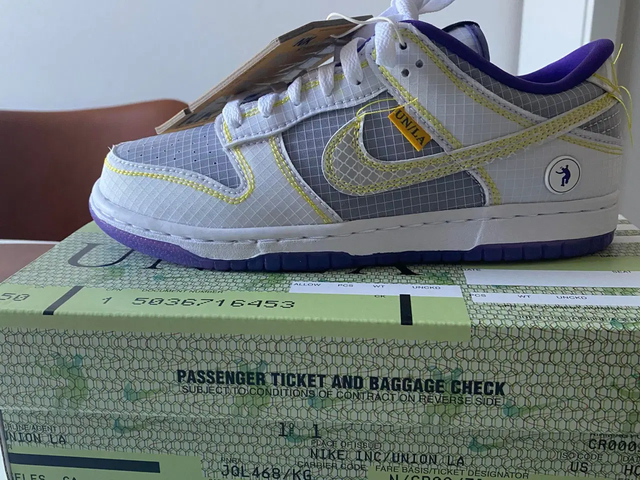 Billede 2 - Nike Dunk Low Union Passport Pack Court Purple