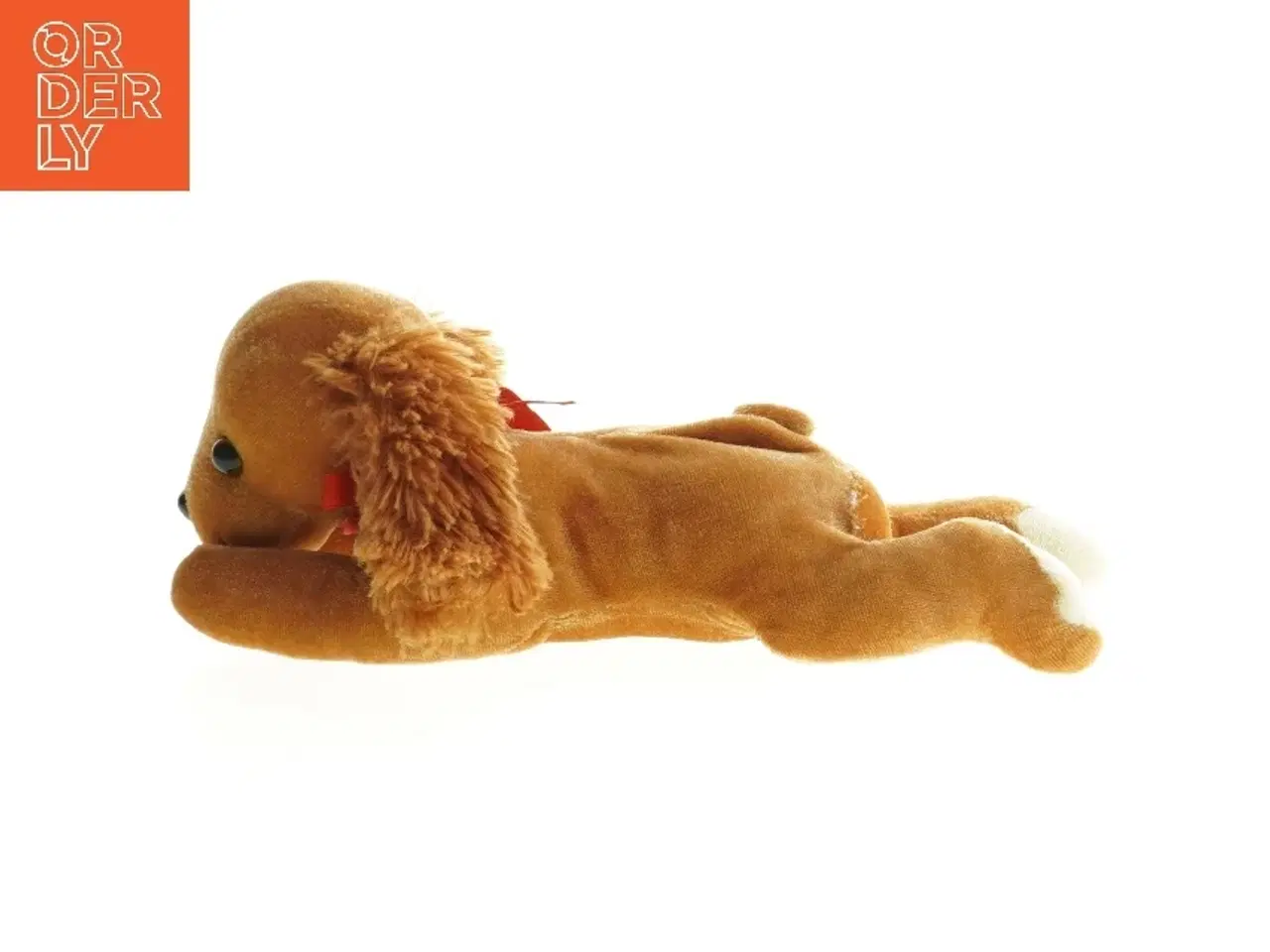 Billede 2 - Brunt plysdyr, hund (str. 26 cm)