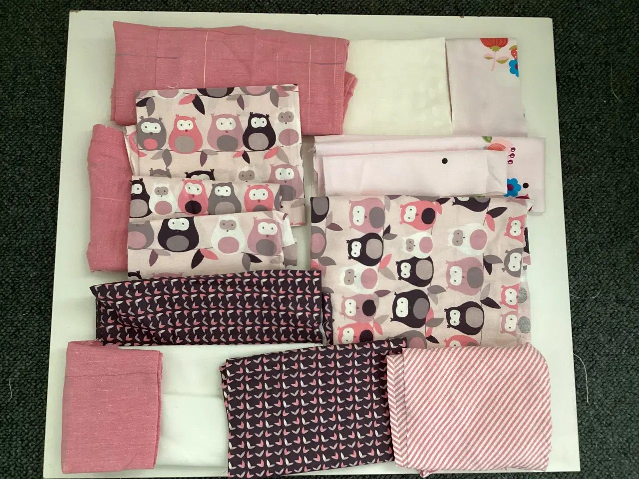 Billede 2 - Patchwork stof 3 farvetemaer