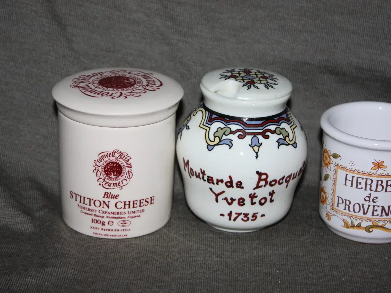 Billede 2 - Vintage fransk senneps krukke Moutarde bocquet