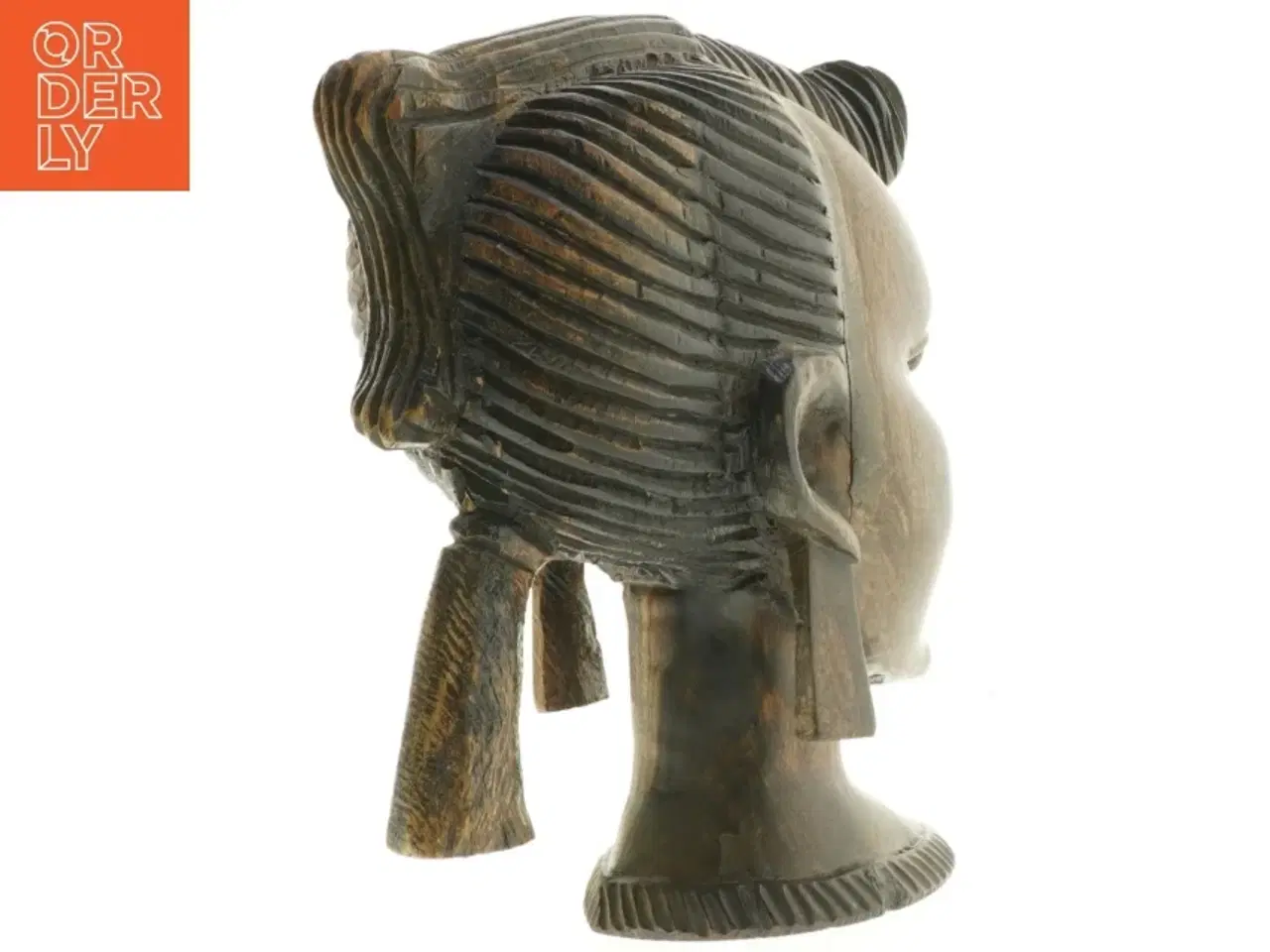 Billede 1 - Træskulptur (str. 24 x 16 cm)