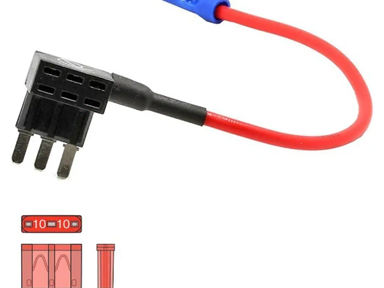 Billede 1 - Ampire Tap til MICRO3-sikring 10A