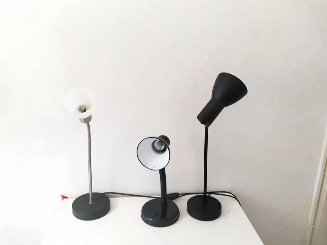 Billede 2 - Bordlamper/senge lamper 3 stk