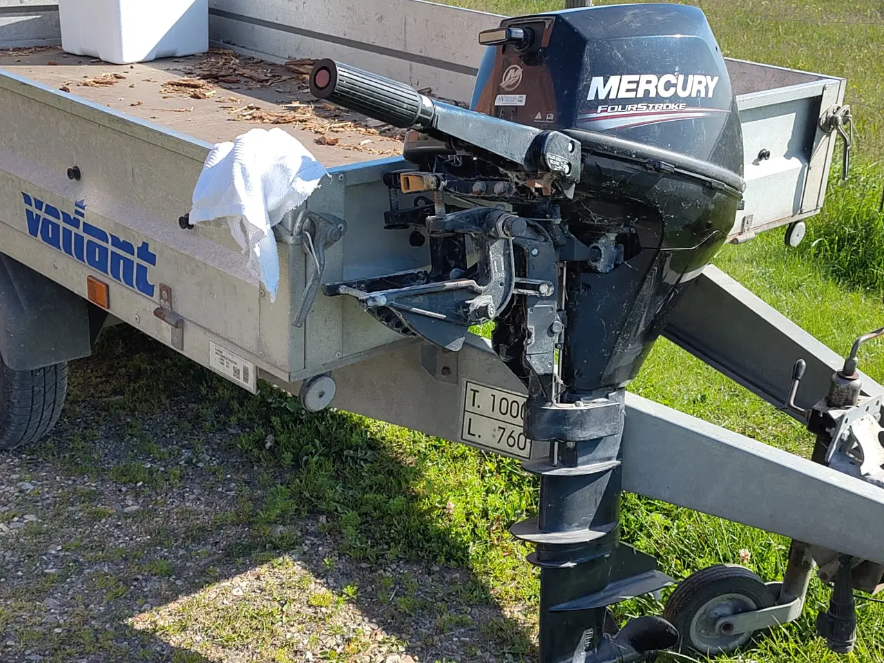 Billede 1 - Bådmotor Mercury F9,9 MLH