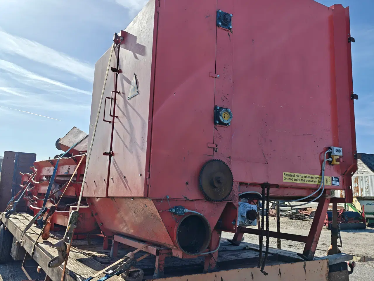 Billede 11 - Linka halmoprivet til bigballer