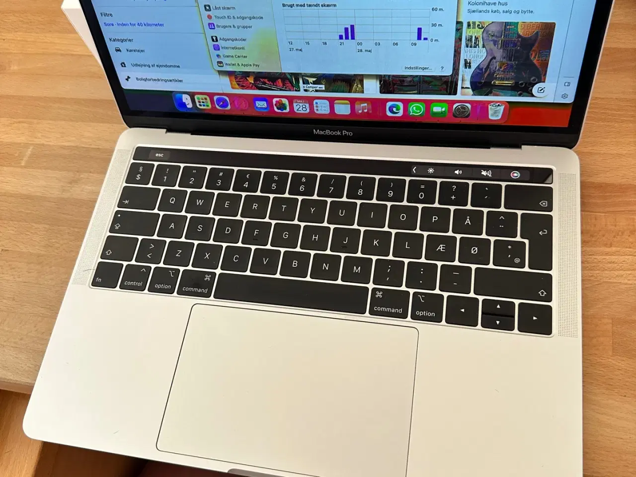 Billede 2 - Super Lækker Mac Book pro M1 2020- 512 gb HD,