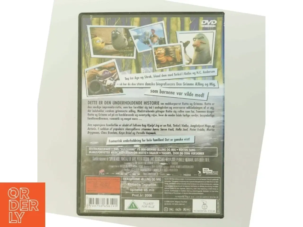 Billede 3 - Den grimme ælling og mig DVD fra Nordisk Film