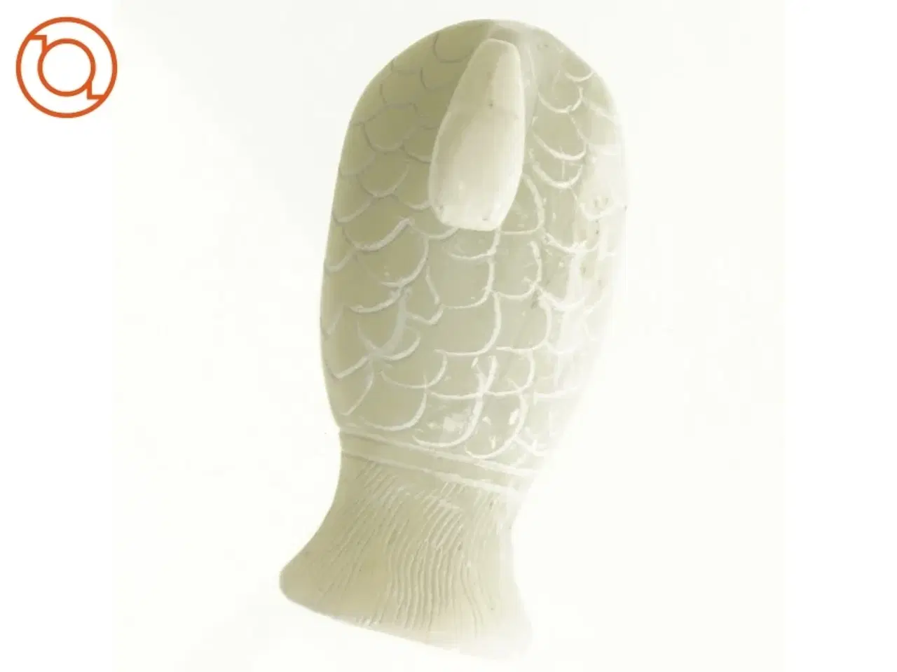 Billede 2 - Fuglefigur i sten (str. 9 x 4 x 4 cm)