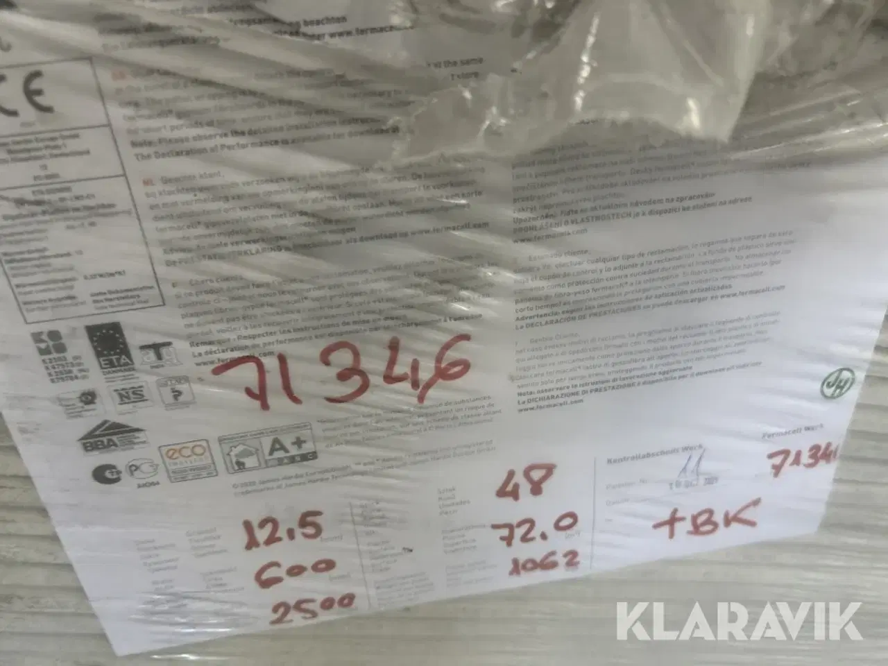 Billede 3 - Byggeplader Fermacell 96 styk