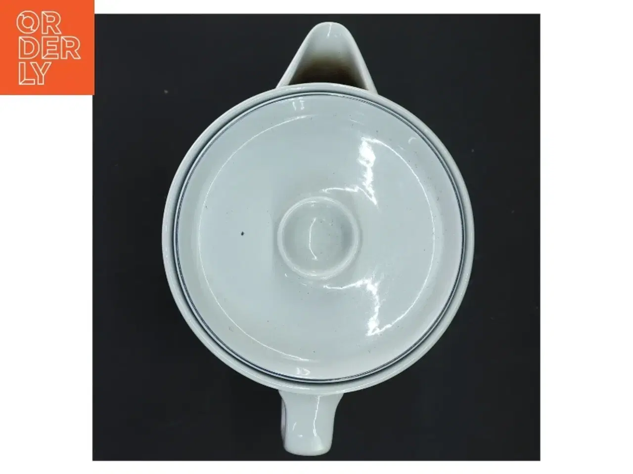 Billede 3 - Royal Copenhagen porcelæn kaffekande med varmer (str. 20 cm)