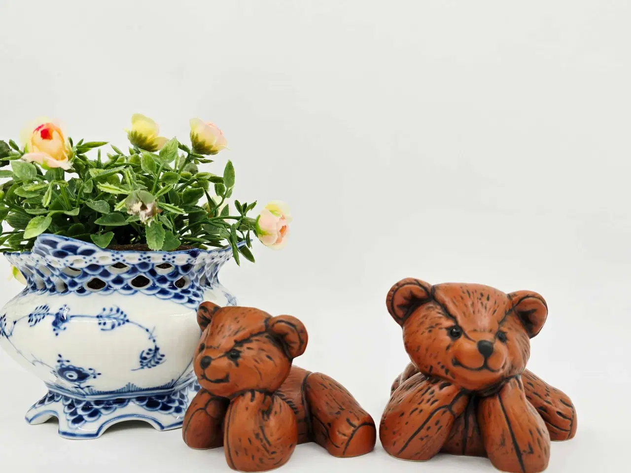 Billede 1 - Royal Copenhagen figurer Bamse Bjørn Julius