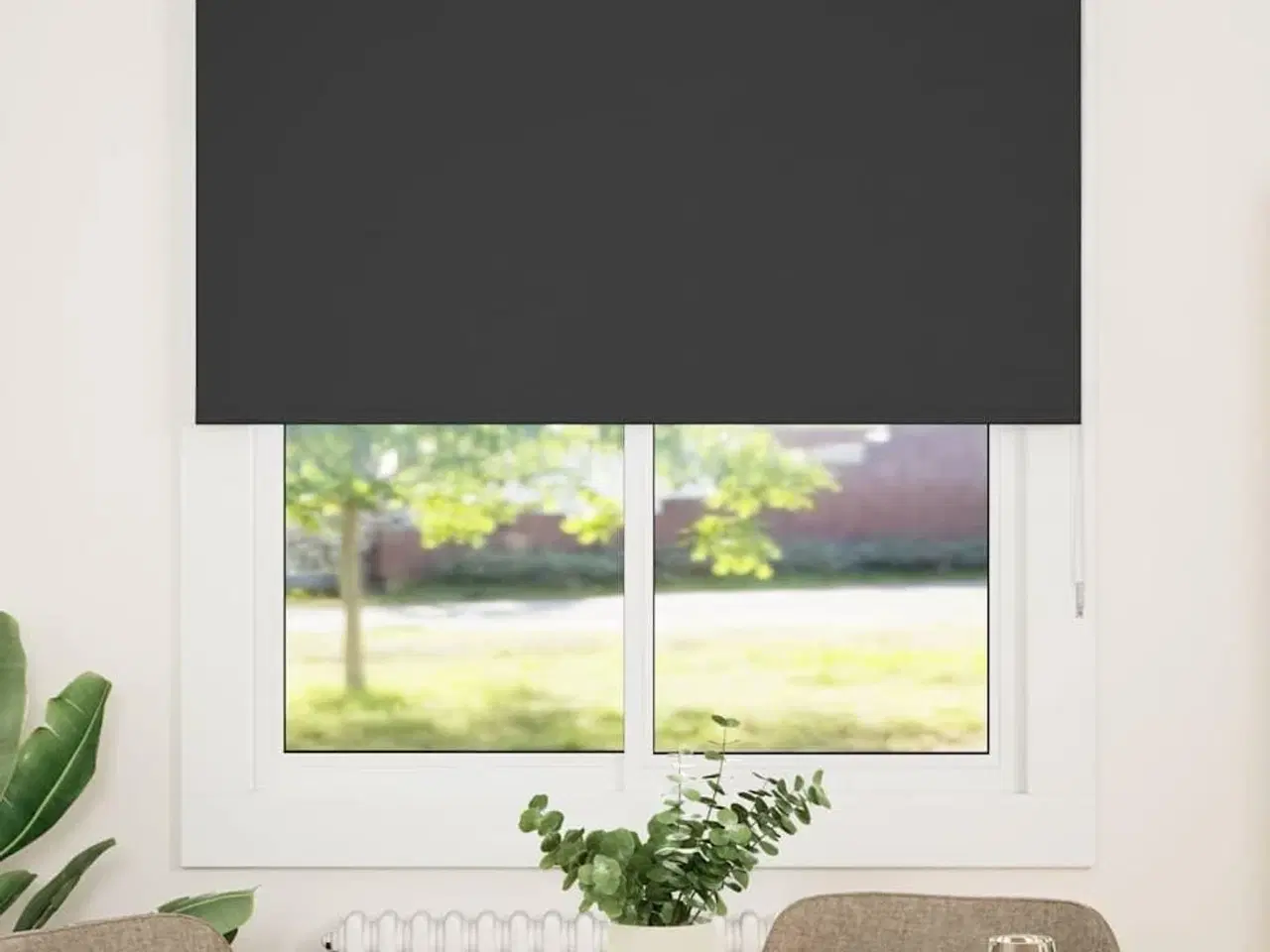 Billede 1 - Rullegardin mørklægning 120x150 cm stofbredde 116,6cm polyester
