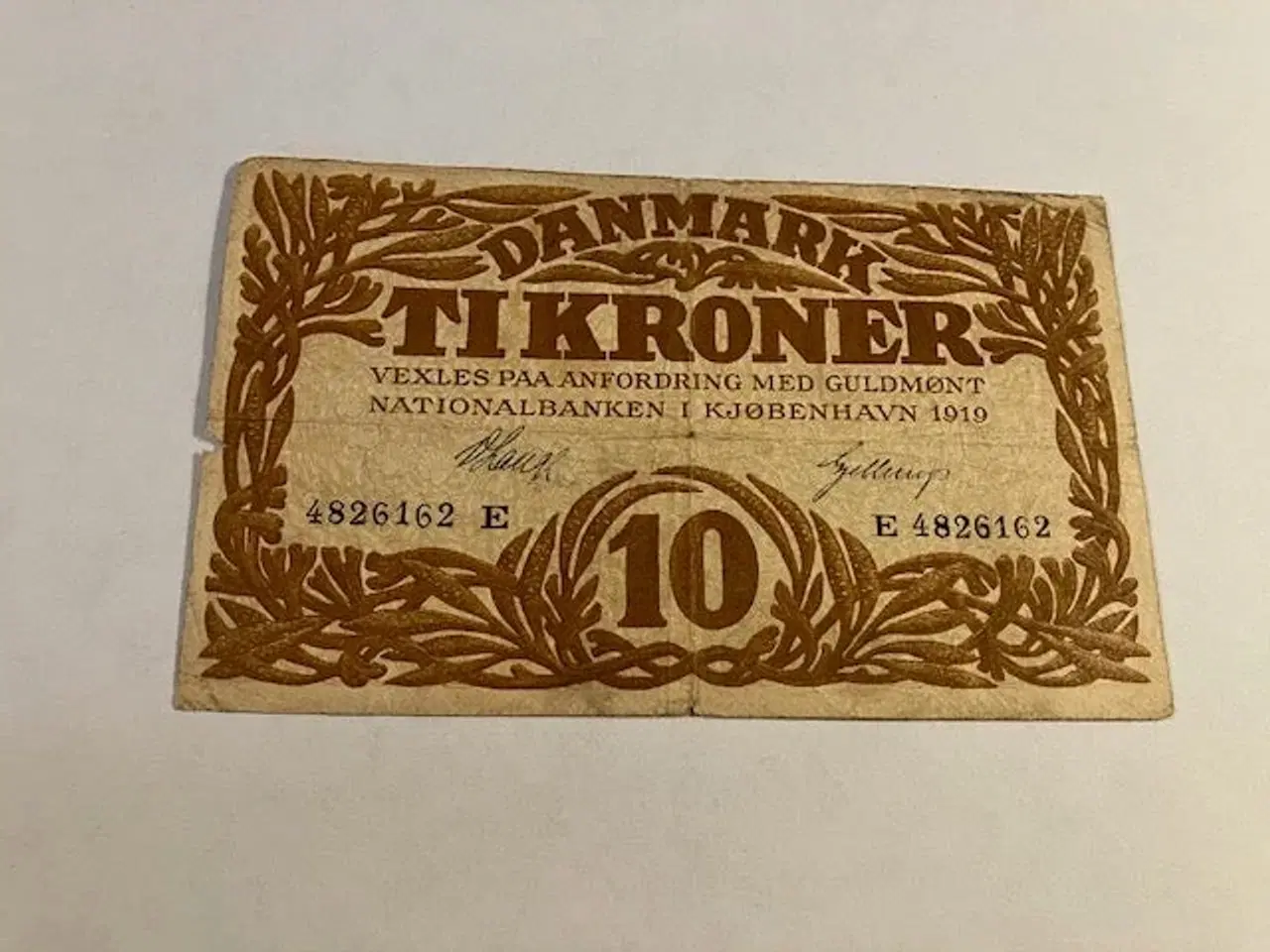 Billede 1 - 10 Kroner 1919 Danmark