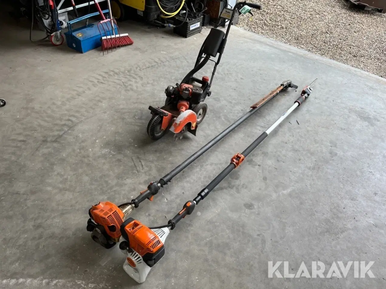 Billede 2 - Kantskærer, stangmotorsav og stanghækklipper Stihl og Tanaka