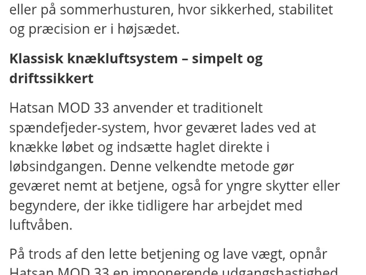 Billede 3 - Hatsan mod.33 cal.177 4.5mm luft 