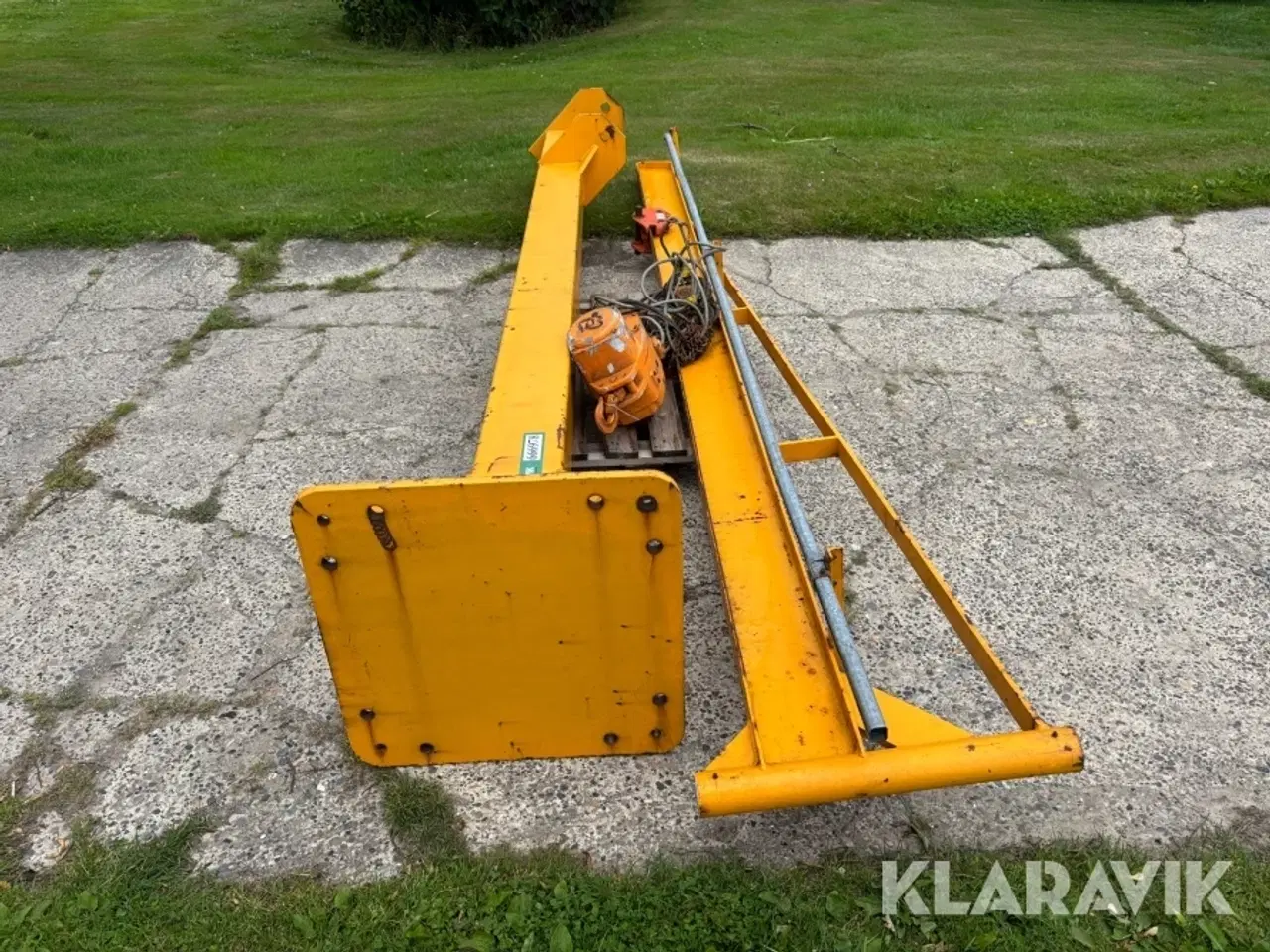 Billede 3 - Kran Demag 1000 kg med el hejsa