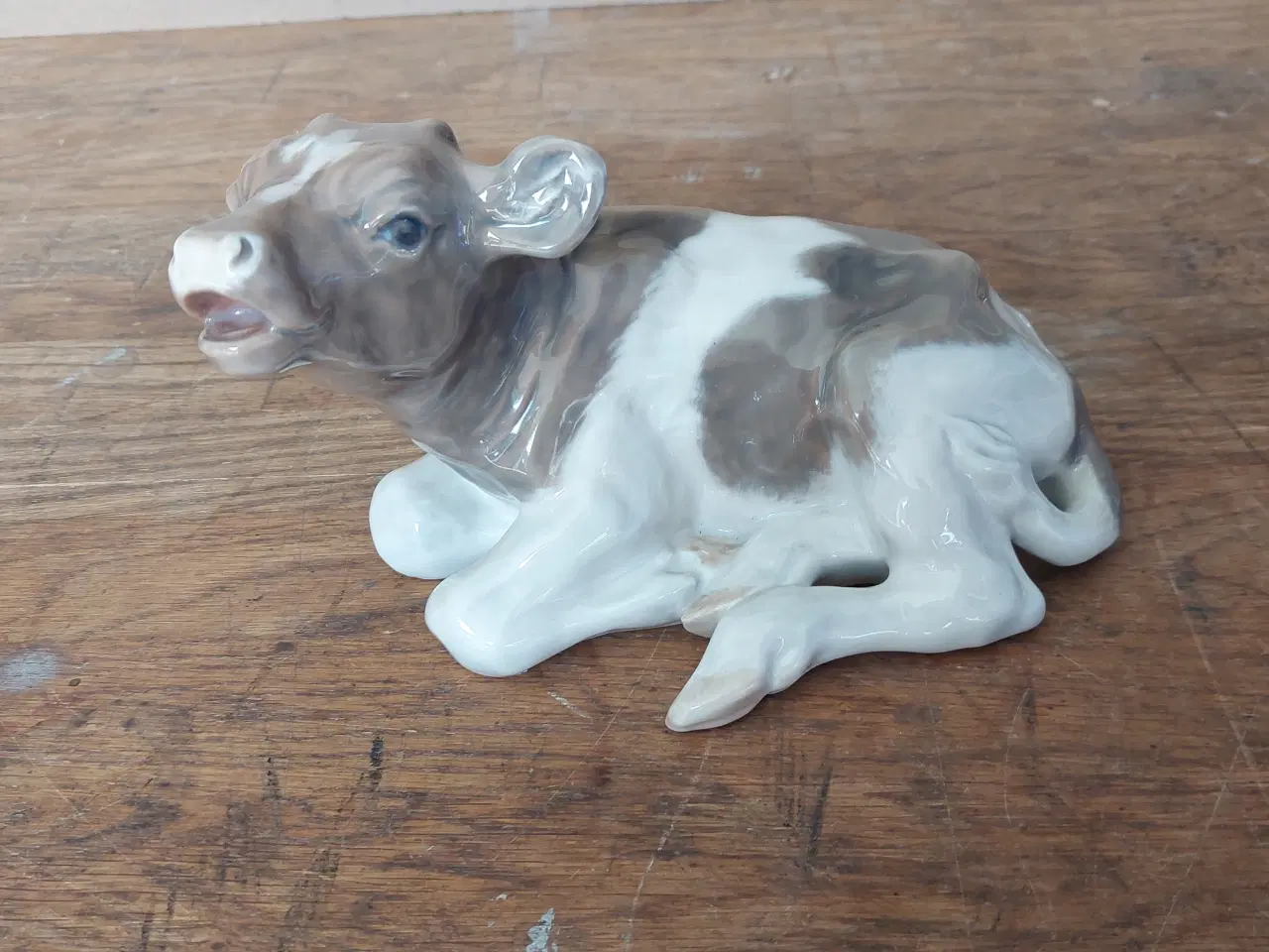 Billede 1 - Figur Porcelæn Kalv