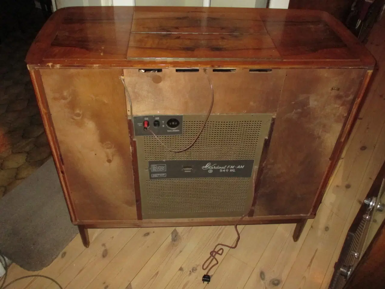 Billede 4 - Retro radiomøbel Linnet & Laursen Kardinal 549 RG