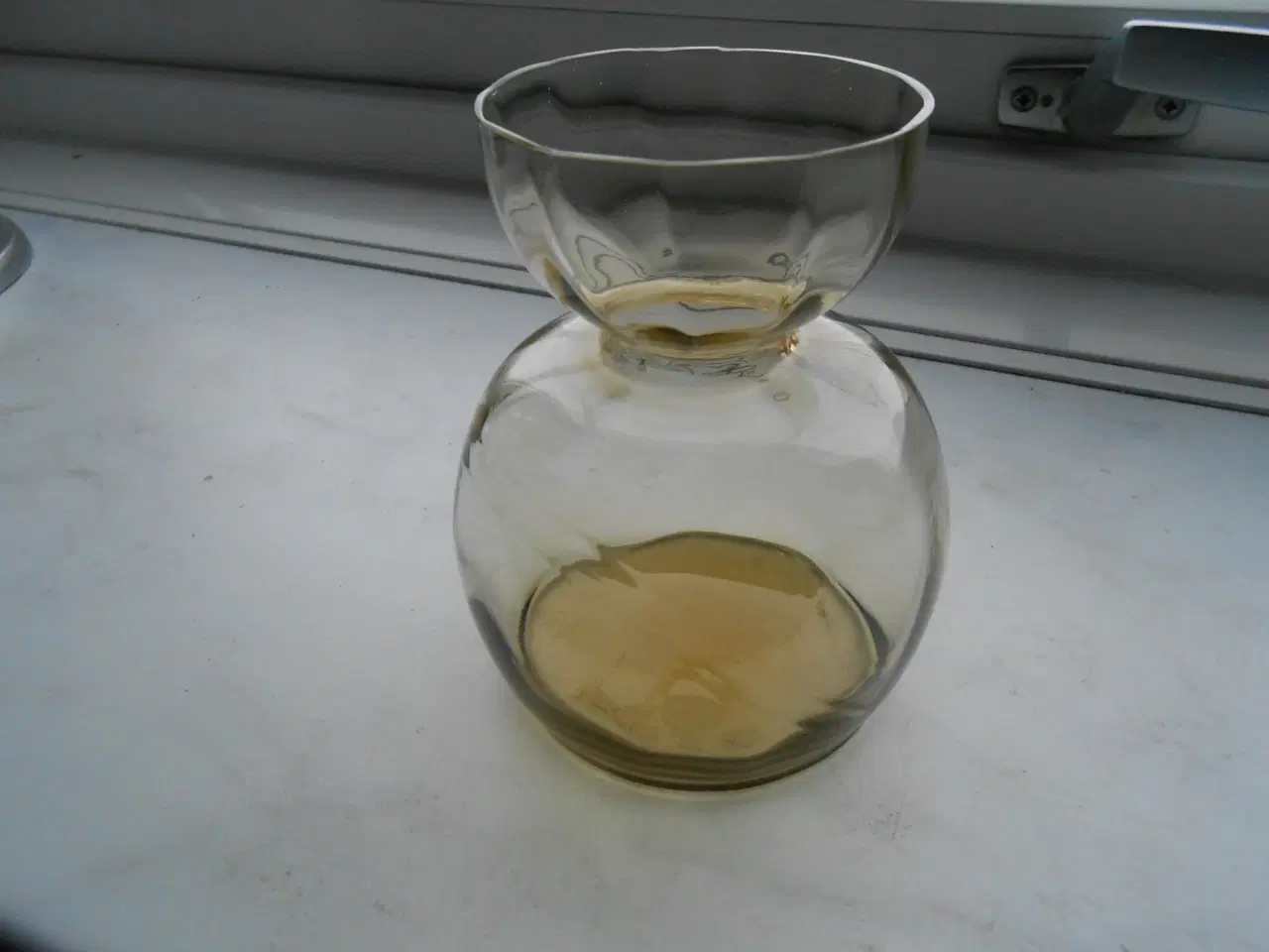 Billede 3 - Fyns-Kastrup glasværk hyacintglas-løgglas 12 cm h