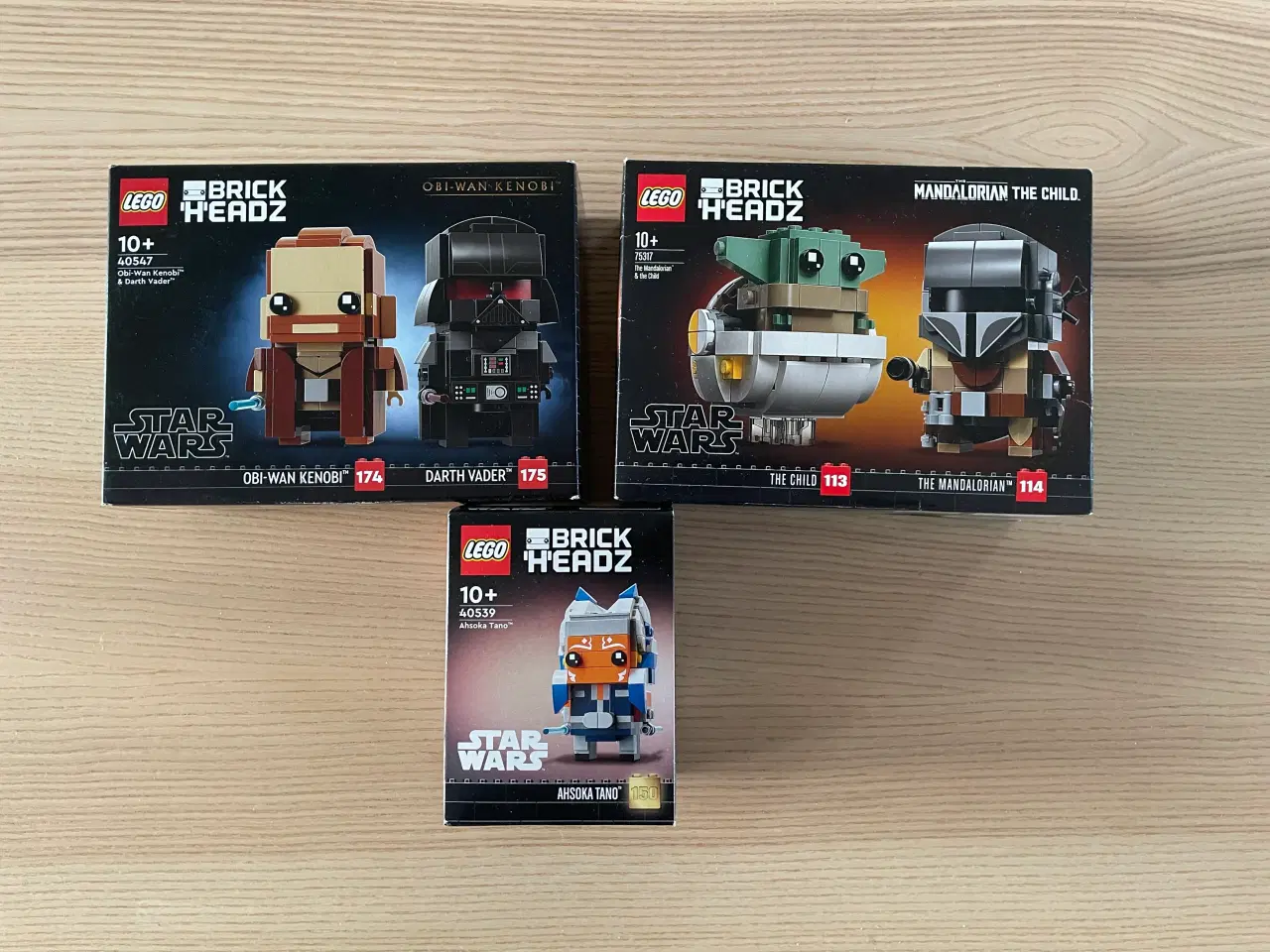 Billede 1 - Lego Star Wars Figur BRICK HEADZ i plomberet æsker