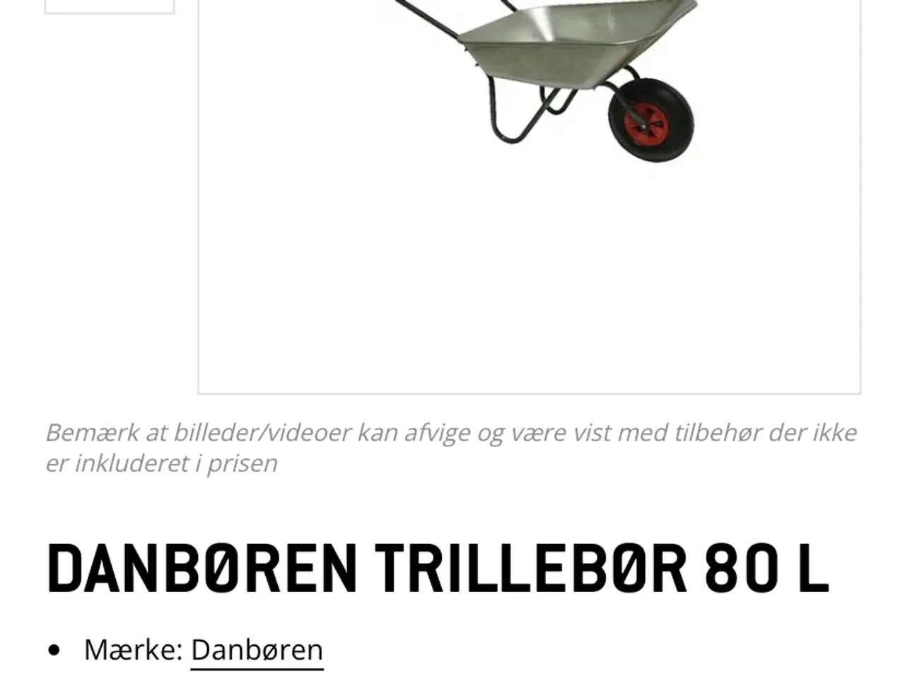 Billede 4 - Trillebør SPAR 270kr