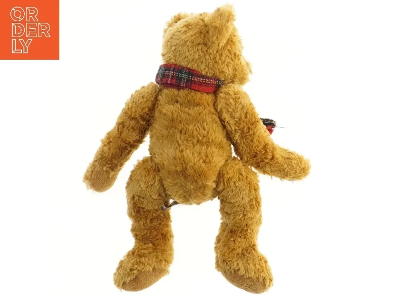 Billede 2 - Teddy bamse med halstørklæde fra Teddykompaniet (str. 37 cm)