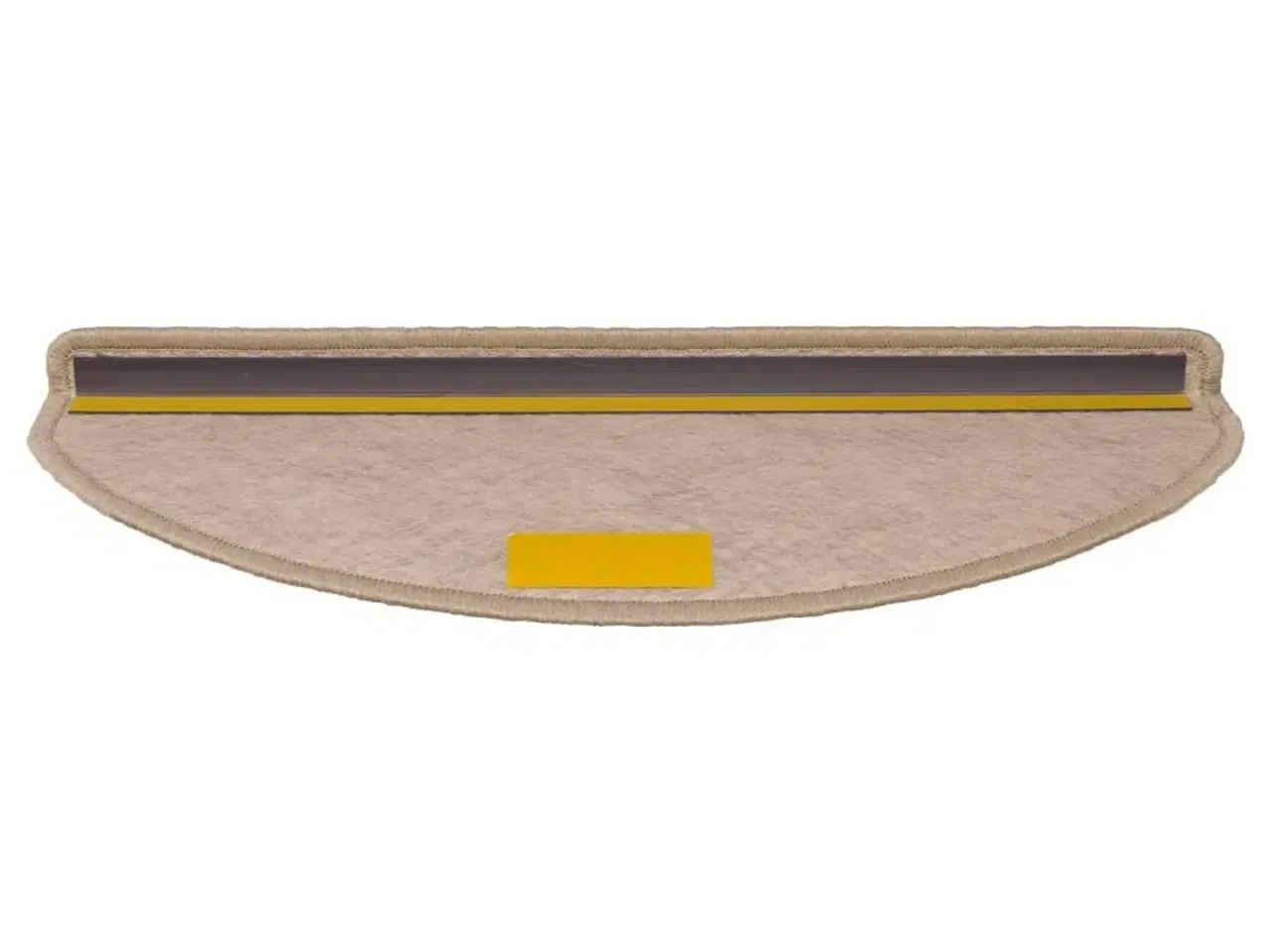 Billede 5 - Selvklæbende trappemåtter 15stk. 65x21x4cm sisal-look sandfarve