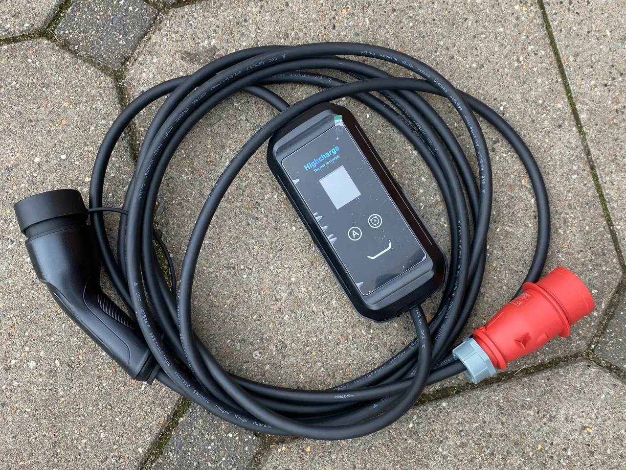 Billede 1 - Ladekabel,  hjemmekabel  app styret